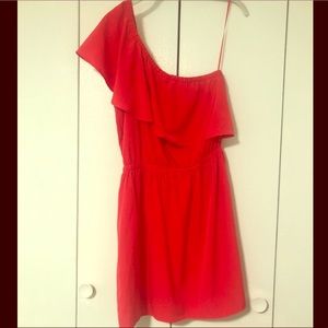 Express One Shoulder Dress